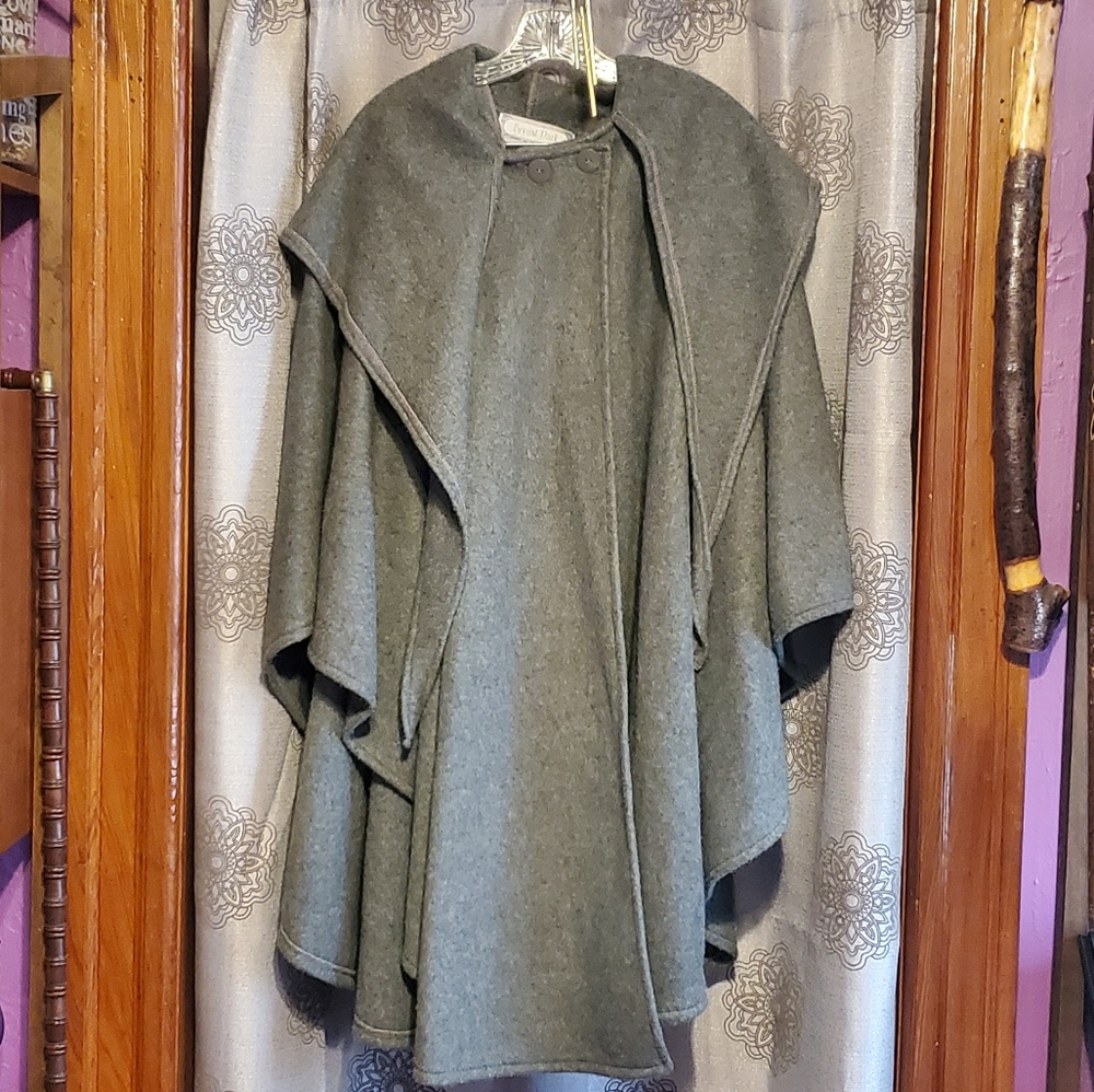 Vintage Bryant Park Hooded Cape